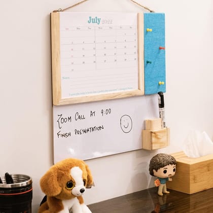 IVEI Planner with Pin Board and Whiteboard