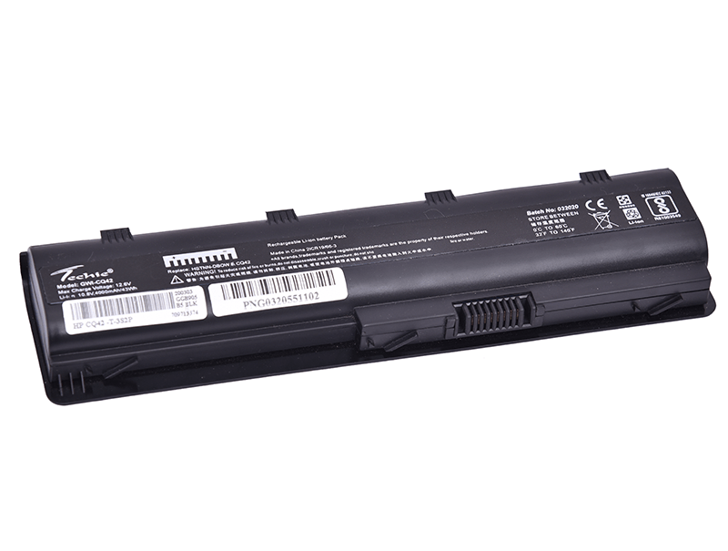 Techie compatible for HP MU06, MU09, CQ32, CQ42, CQ62, CQ72, G32, G42, G72 laptop battery.