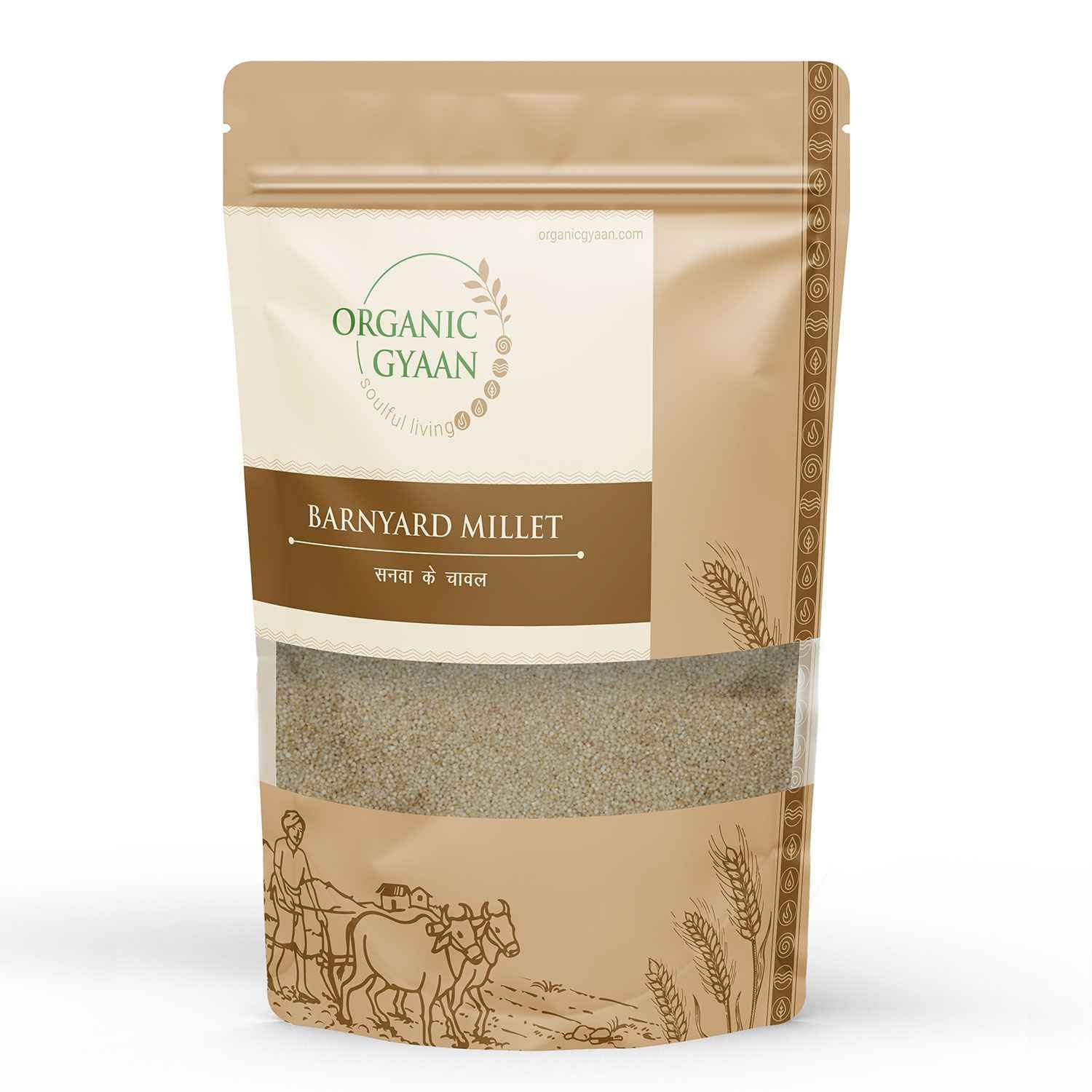 Organics Gyaan Organic Jhangora / Barnyard Millet 450gm