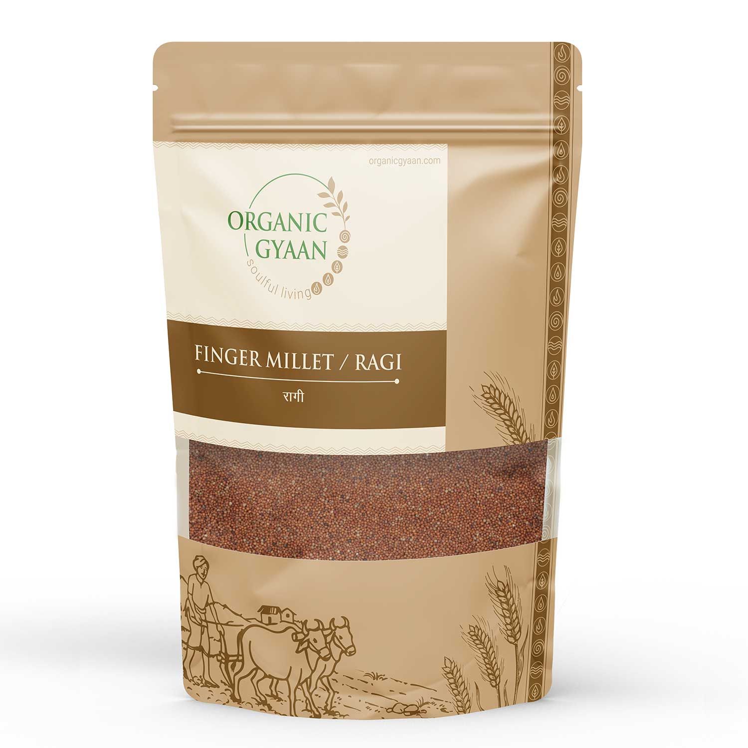 Organic Gyaan Organic Ragi / Finger Millet 450gm