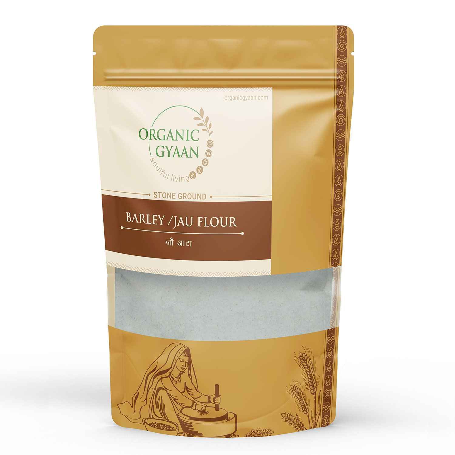 Organic Gyaan Organic Barley Flour / Jau ka Atta 900gm