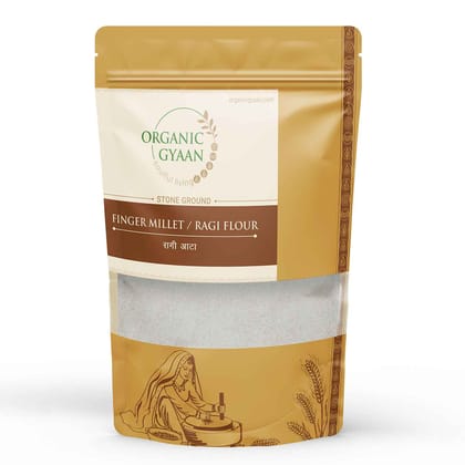 Organic Gyaan Organic Ragi Flour / Finger Millet Flour 900gm