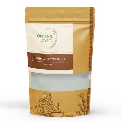 Organic Gyaan  Organic Sorghum / Jowar Flour 450gm