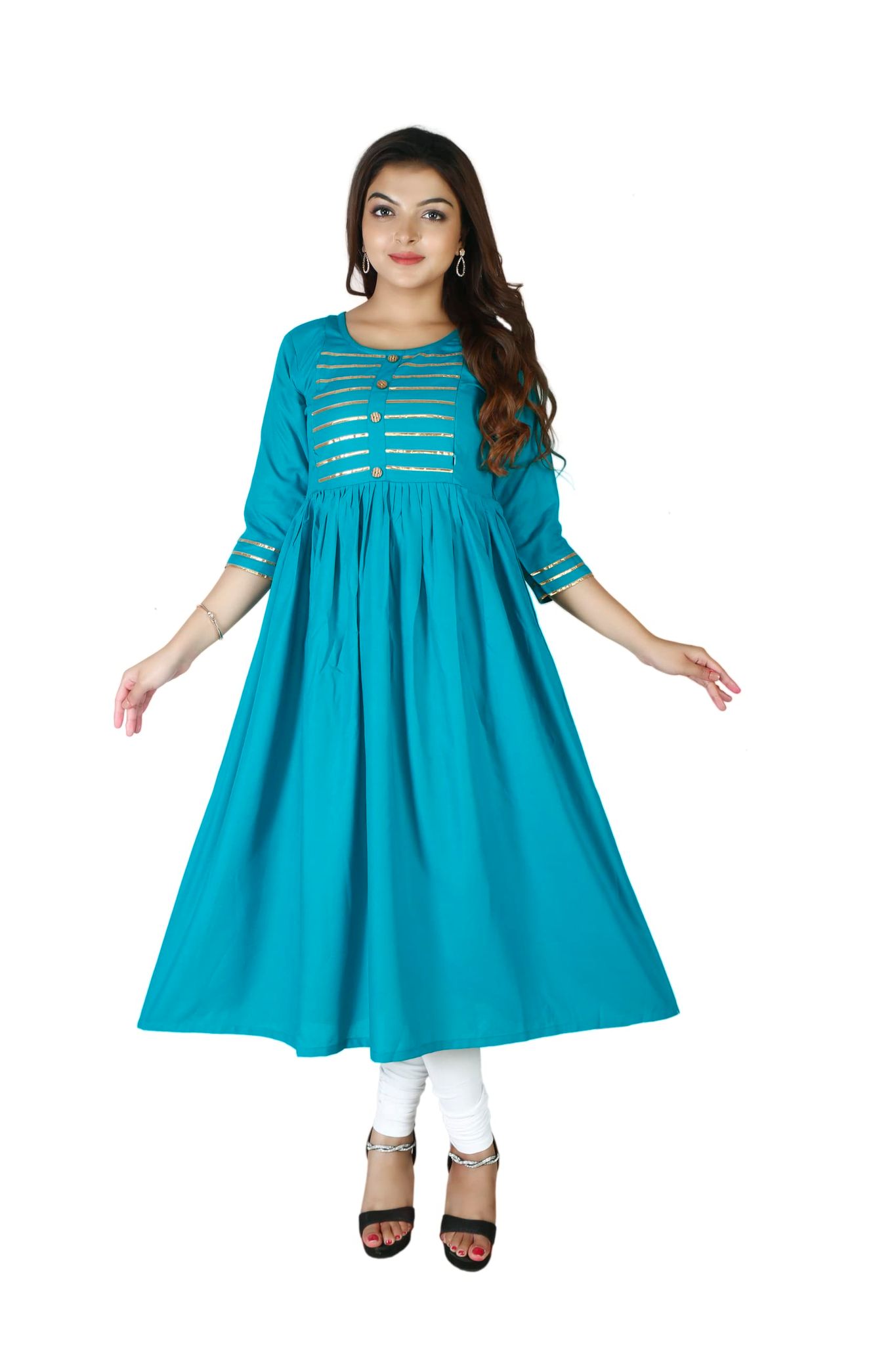 Maternity Gown: Stylish Rayon Feeding Kurti for Pregnancy and Breastfeeding