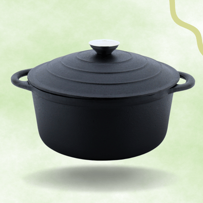 Cast Iron Dutch Oven Pot, Casserole, Biryani Pot