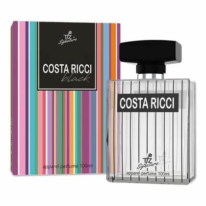 Costa Ricci Black TFZ Signature Apparel Perfume Spray 100ml