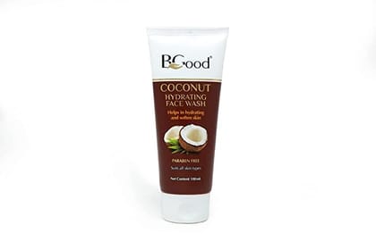 Coconut Face Wash - 100ml | Paraben Free Facewash for Women & Men | Face Care Hydrating Face Wash for All Skin Type | Face Cleanser Face wash for Dry Skin