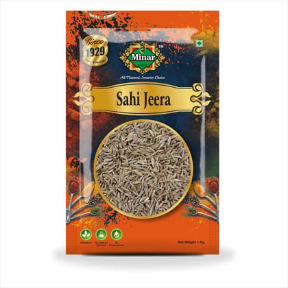 Minar 100% Natural & Pure Black Cumin Seeds (Shahi Jeera) 1kg