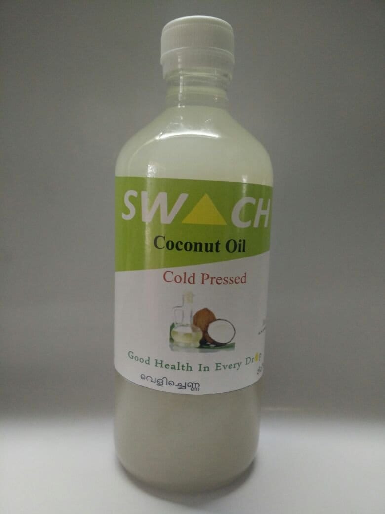 SWACH Cold Pressed Coconut Oil, 500 ml