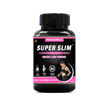 Medinutrica Super Slim Powder Fat Burner- Weight Loss Powder -100gm