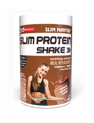 Medinutrica Slim Mantra Protein Powder-Meal Replacement Shake For Weight Control & Management-500gm