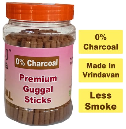 Brij Aroma Guggal Dhoop Sticks 250 Grams With Stand | Made In Vrindavan | Approx 100 Sticks