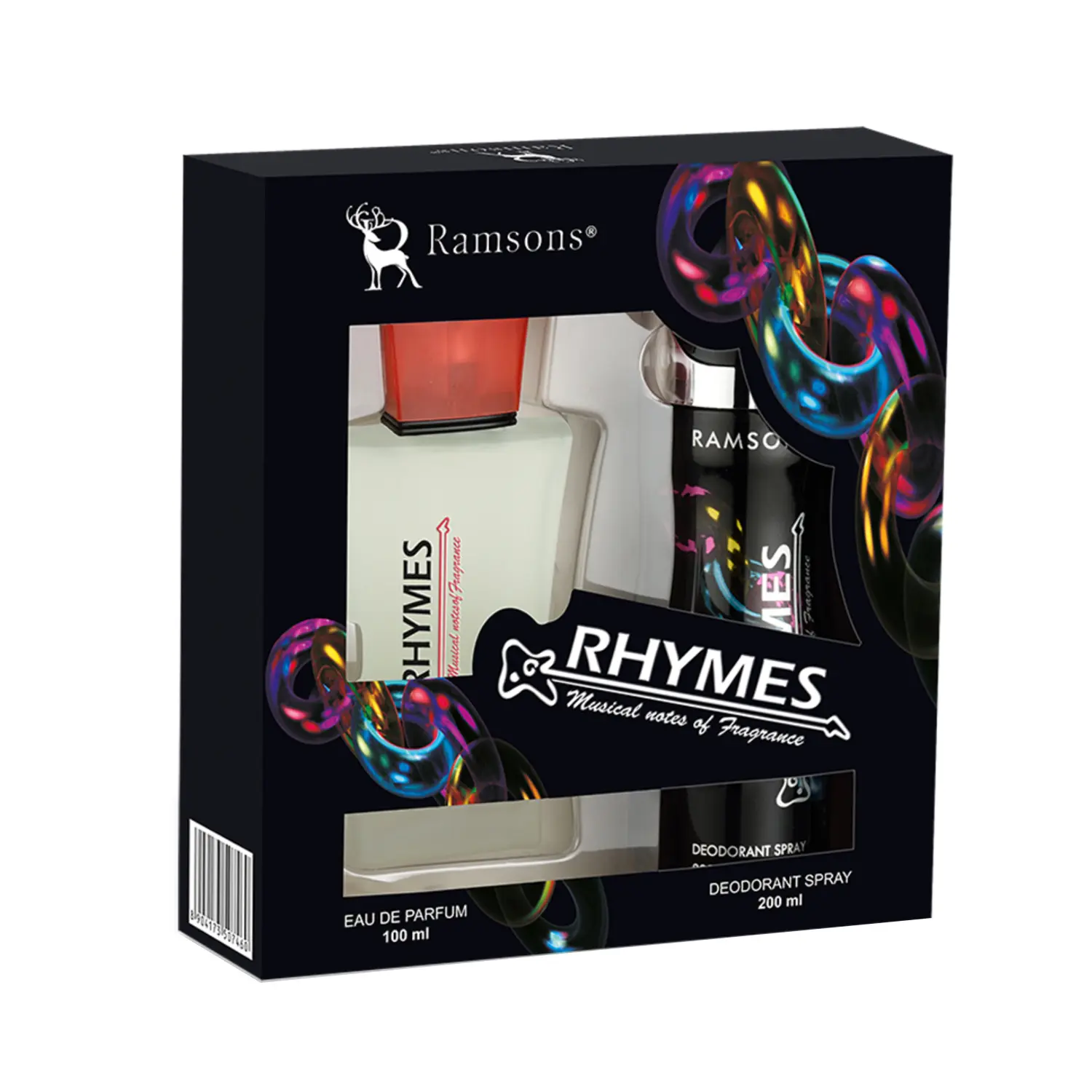 1 RAMSONS RHYMES GIFT SET(1 PERFUME 100ML + 1 DEO 200ML)