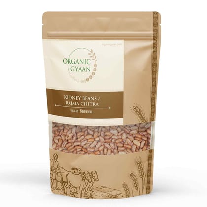 Organic Gyaan Organic Kidney Beans / Rajma Chitra 900gm