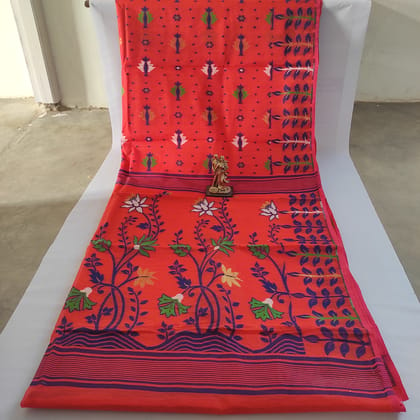 ORIGINAL HANDLOOM DHAKAI JAMDANI SAREE FOR WOMEN