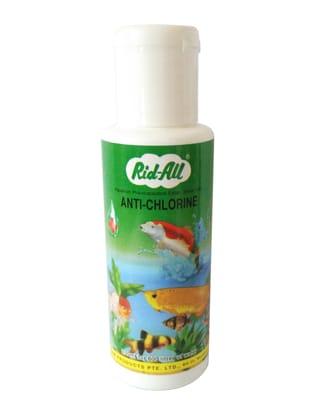PS TRADER 120 ml Rid-All Anti-Chlorine for Aquarium use only