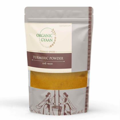 Organic Gyaan Organic Haldi Powder / Turmeric Powder 450gm