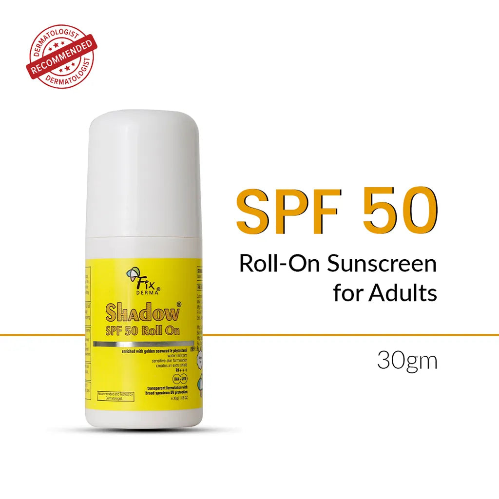 Fixderma Roll on Sunscreen Cream for Face SPF 50