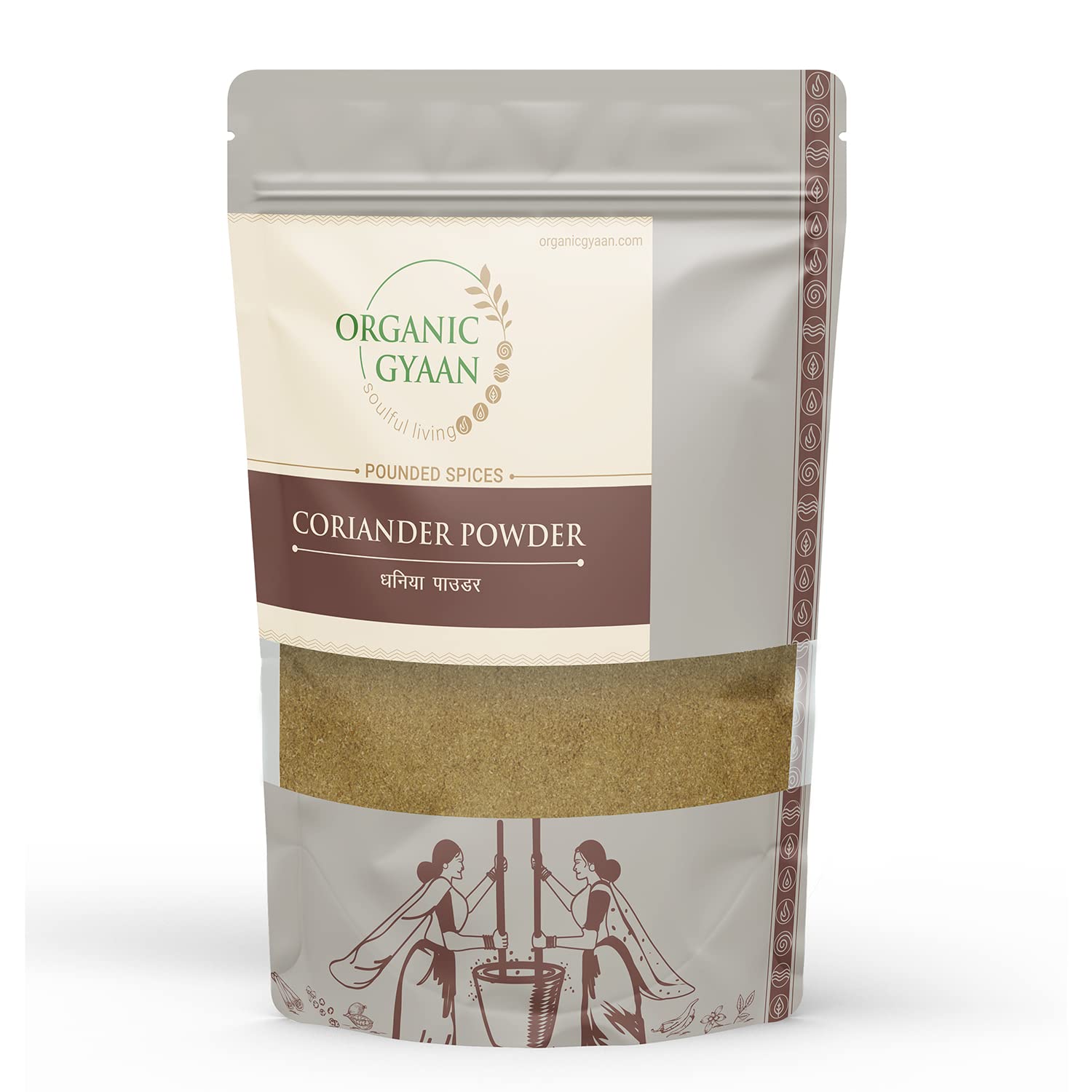 Organic Gyaan Organic Coriander Powder/ Dhania Powder 450gm