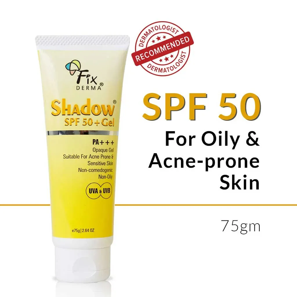 Fixderma Shadow Sunscreen SPF 50+ Gel