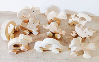 Organic wooden cheap toys for babies