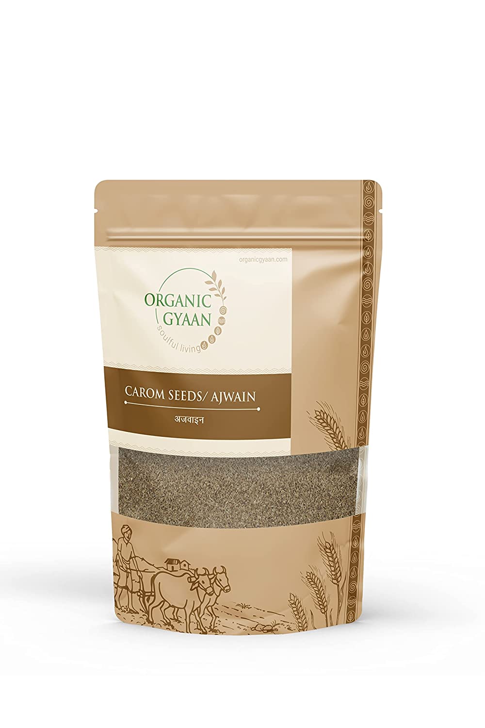 Organic Gyaan Organic Ajwain / Carom Seeds 100gm