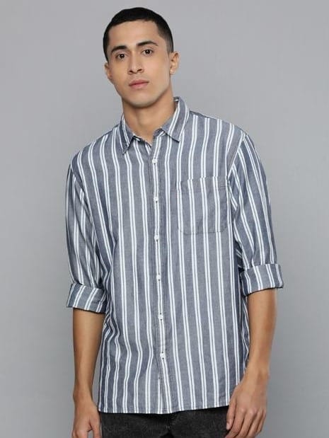 Striped Slim Fit Shirt