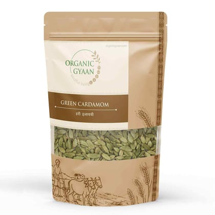 Organic Gyaan Organic Elaichi / Green Cardamom 50gm