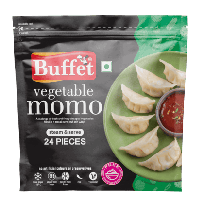 BUFFET VEGETABLE MOMO 480