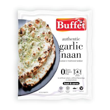 BUFFET GARLIC NAAN 340