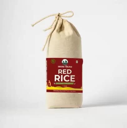 APKA KISAN | 1 KG | RED RICE | NAVARA RICE |100% CERTIFIED ORGANIC | NUTRITIONAL | KERALA AYURVEDIC RICE