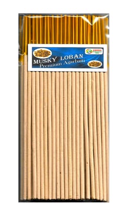 Premium Musky Loban Agarbatti Incense Sticks by Ashish Professional Sales, 200 gm