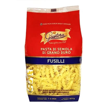 GUSTORA Fusilli Pasta, 500g