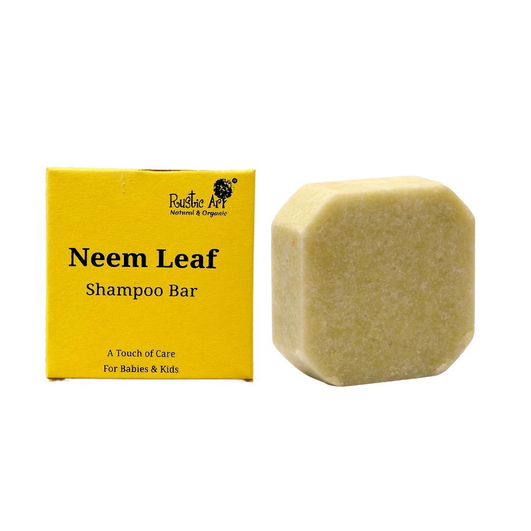 Neem Leaf Shampoo Bar for Babies & Kids (75g)