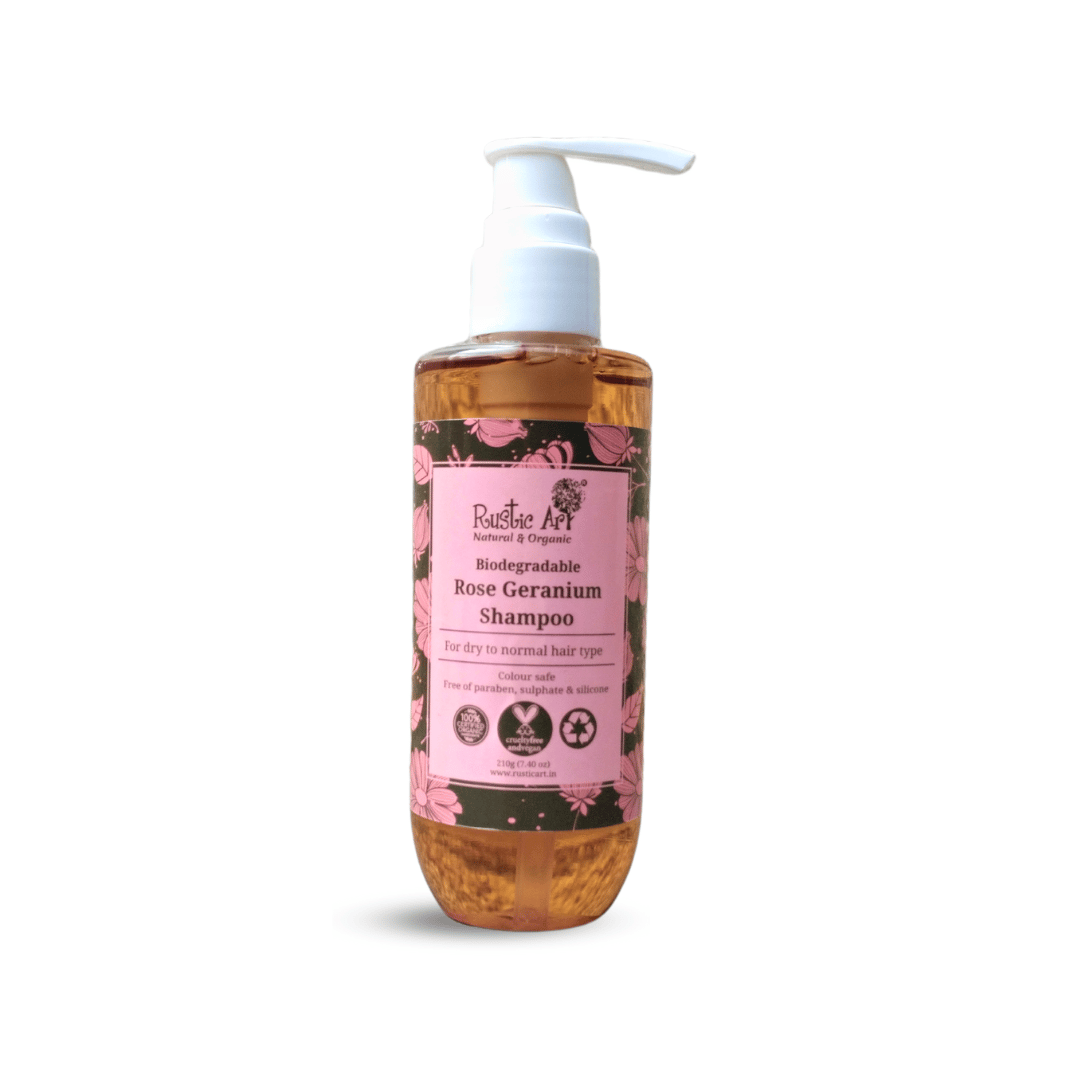 Rose Geranium Shampoo (210gm)