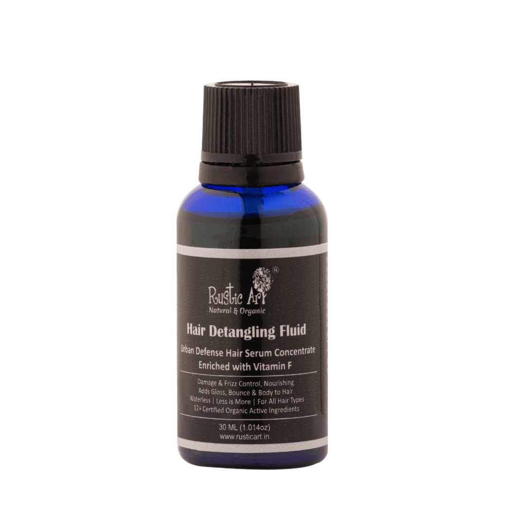 Rustic Art Hair Detangling Fluid with Amla, Methi & Vitamin E