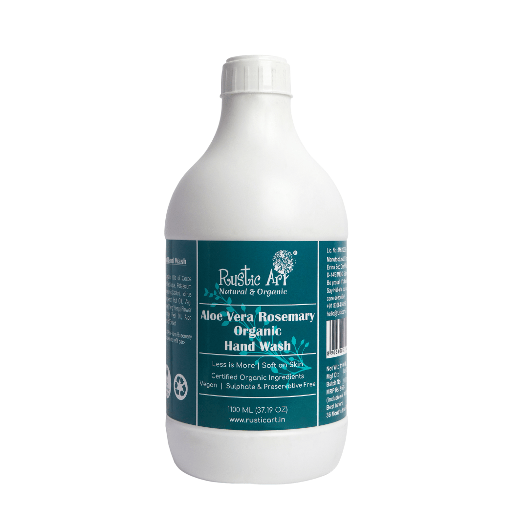 Aloe Vera Rosemary Organic Hand Wash (1100 ml)
