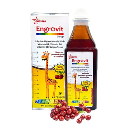 ENGROVIT Height Growth Syrup for children