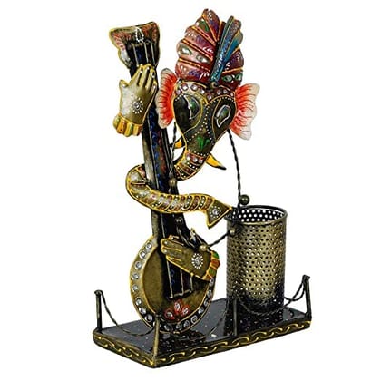 Antique Decorative Pen Stand/Pencil Holder Stand Showpiece for Home/Offices/Table Decor/Desk Organizer