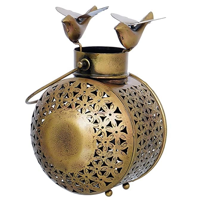 Tealight Candle Holder Antique Gold Finish Decorative Items/Diwali Decoration Items, Home Decor Items for Living Room, Bedroom I Drawing Room, Candle Holders - Candle Stand - Gifts Items