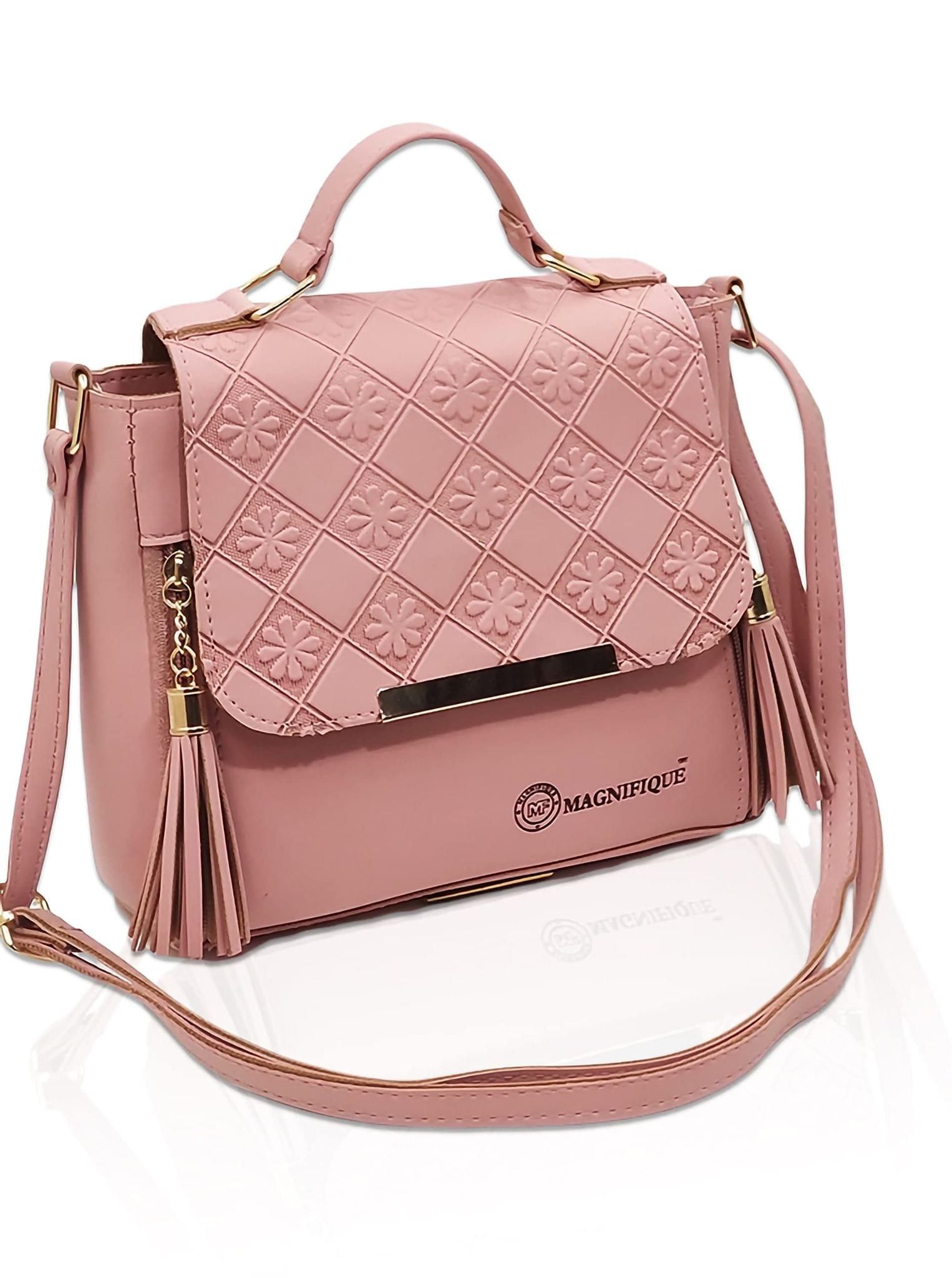 Pink side online bag