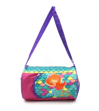 Weshopaholic Mermaid Travels Duffle Bags for Kids/Teenagers(Mermaid Under The Sea)
