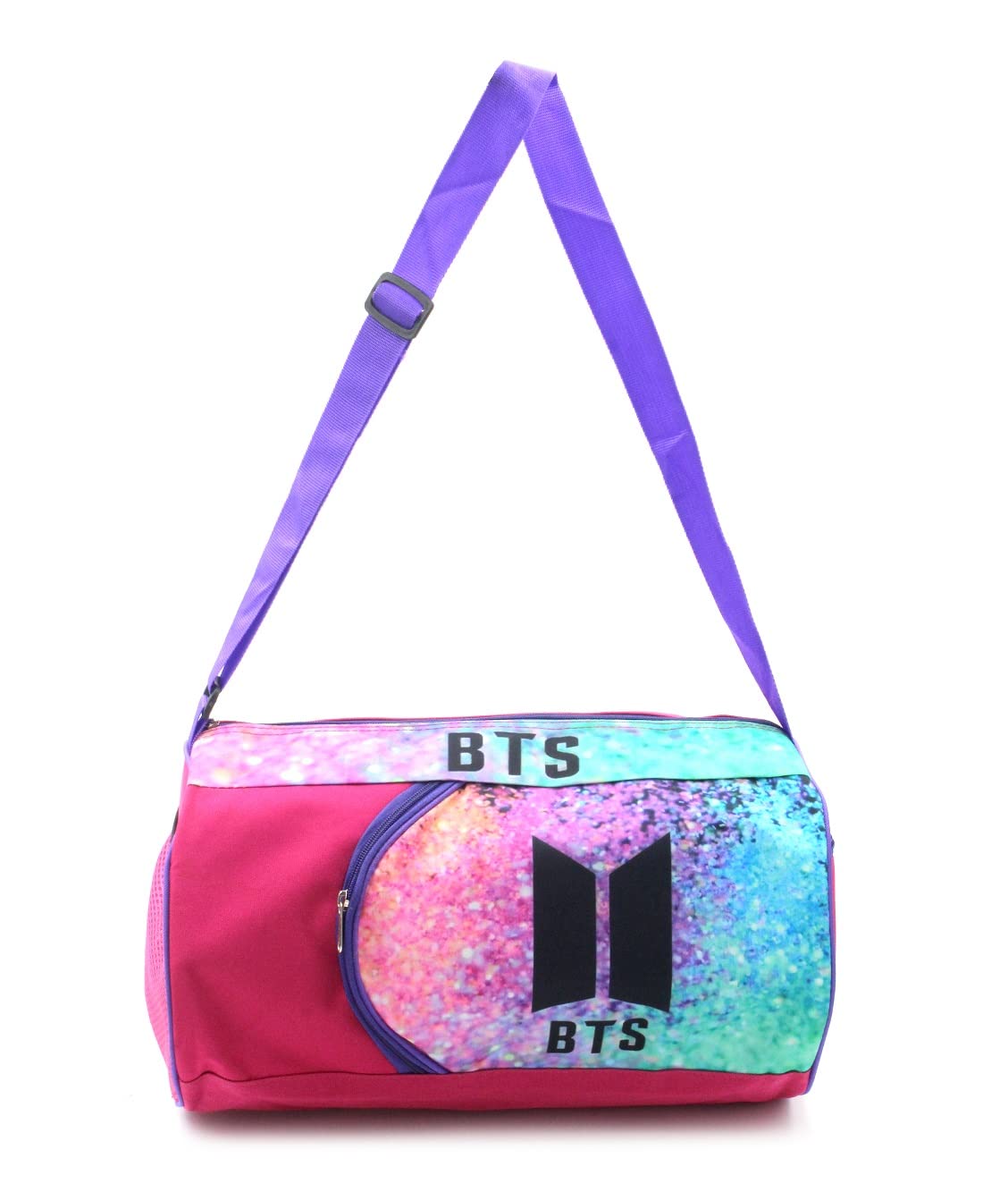 Weshopaholic BTS Travels Duffle Bags for Kids/Teenagers(MultiColor)