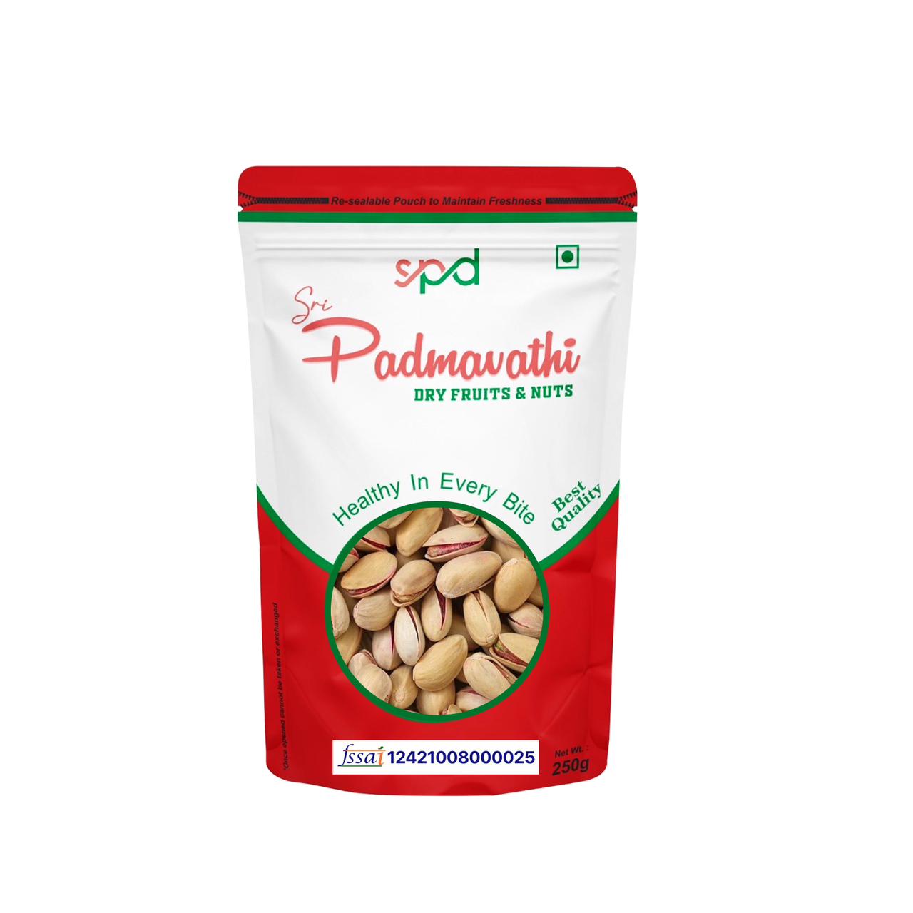 SRI PADMAVATHI DRY FRUITS & NUTS Premium Salted Pistachios