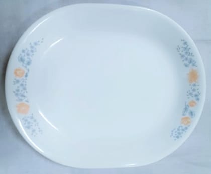 Rice Plate [Oval Serving Platter] Apricot Grow Design. Price for One Pc