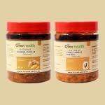 Orev Health Organic Ginger Pickle and Tenti Small Pickle - 800gm (400gm * 2pack)