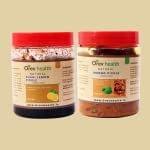 Orev Health Organic Shahi Lemon Pickle and Mango Pickle - 800gm (400gm * 2pack)