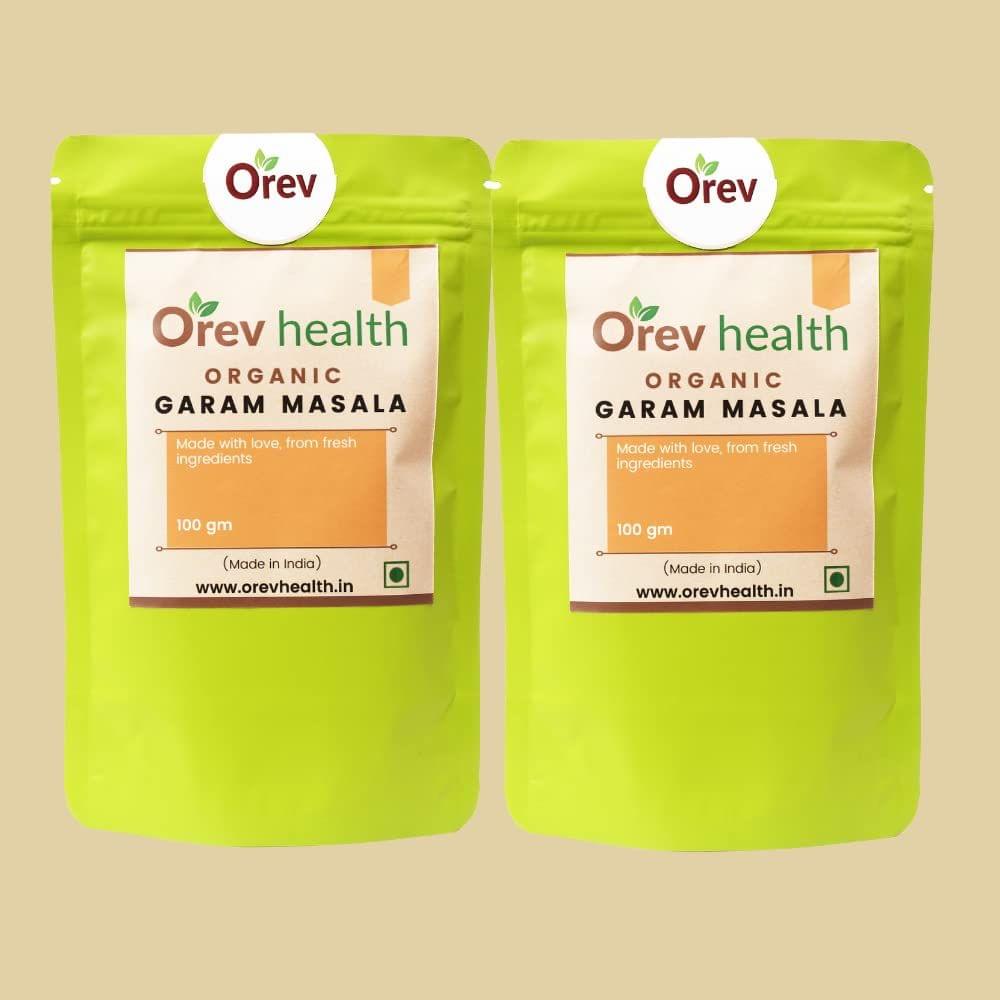 Orev Health Organic Garam Masala - 200gm (100gm * 2pack)