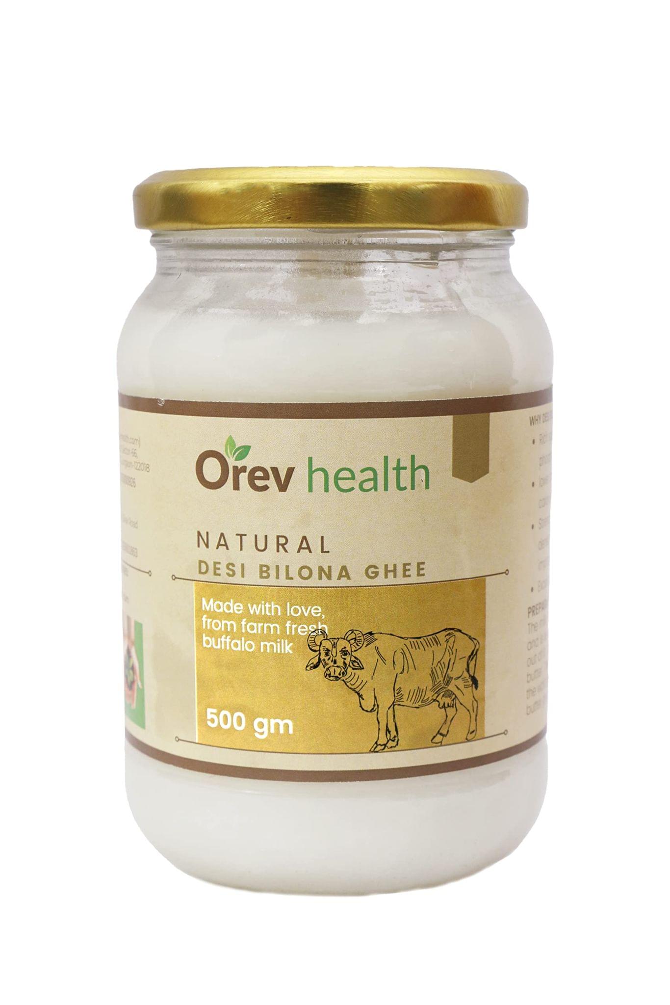 Orev Health Natural Bilona Ghee 500ml