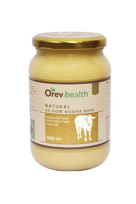 Orev Health Natural Cow Bilona Ghee 500ml